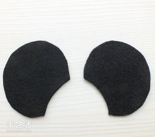 米老鼠发箍制作教程 手工DIY米老鼠耳朵发箍