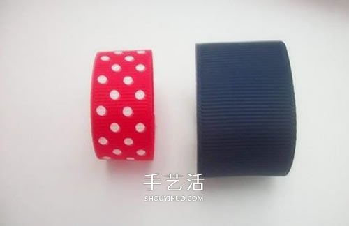 自制儿童蝴蝶结发夹 手工DIY小女孩蝴蝶结发夹