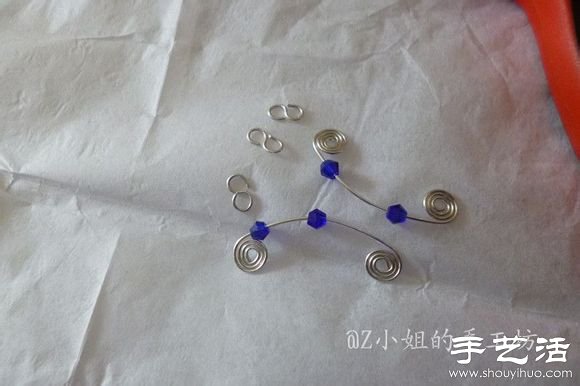 铁丝DIY手工制作小清新手链