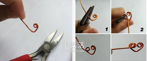 情人节送女友的心连心戒指DIY制作图解