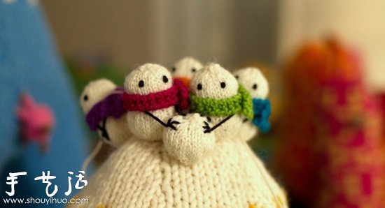 毛线针织玩偶作品欣赏