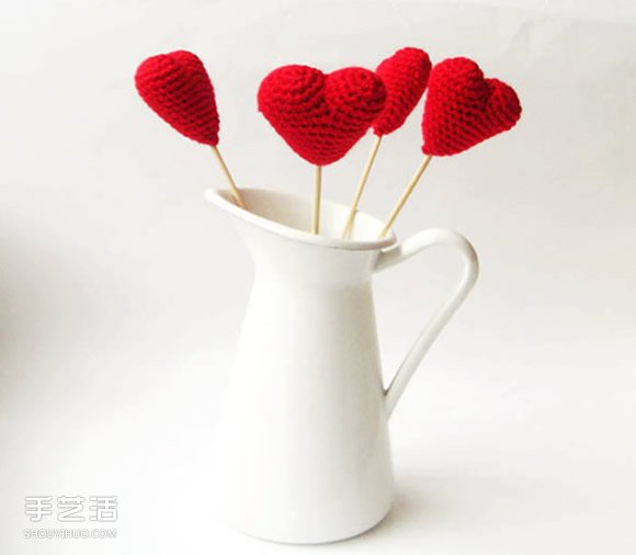 可爱的钩针玩偶图片 手工钩针编织小动物作品