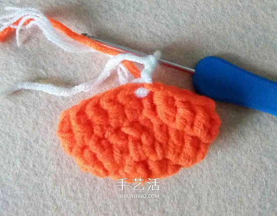 拼色婴儿袜子的编织教程 适合几个月大宝宝