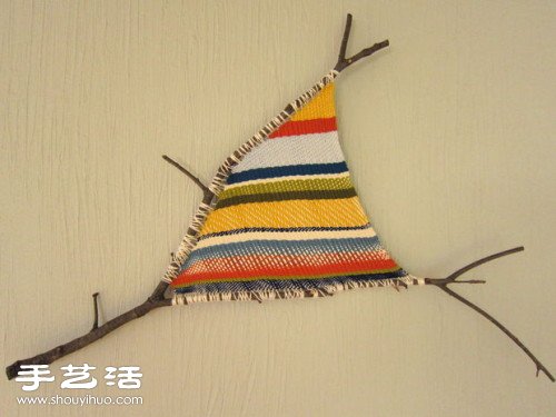 毛线编织制作自然田园风家居装饰品图解教程