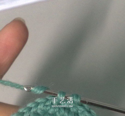 带提手收纳篮的编织方法 钩针编织毛线小篮子