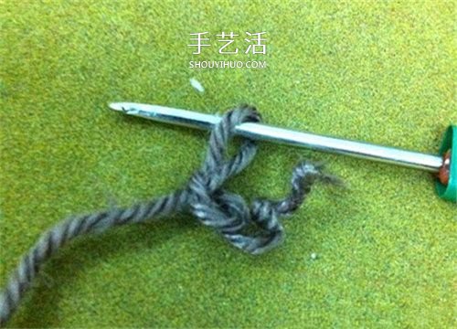毛线猴头的编织方法 手工钩针编织猴子头图解