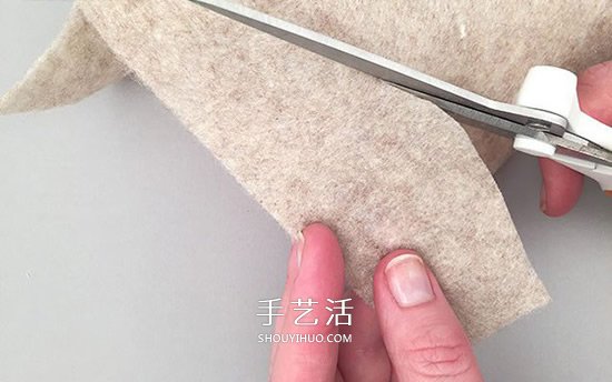 毛线球创意DIY 手工做一只超萌带披风的狗狗