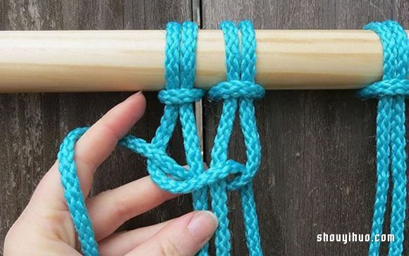 自制秋千的方法 手工编织制作舒适的秋千