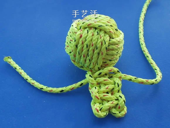 绳子编织球体的方法 怎么用绳编圆球小挂件