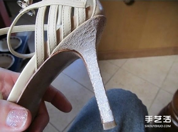 高跟鞋鞋跟手工改造DIY 让它恢复往日光彩