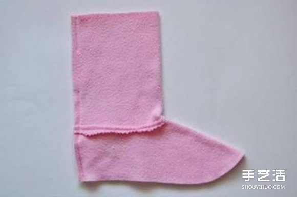 手工布艺宝宝靴子图纸 婴儿靴子的做法教程
