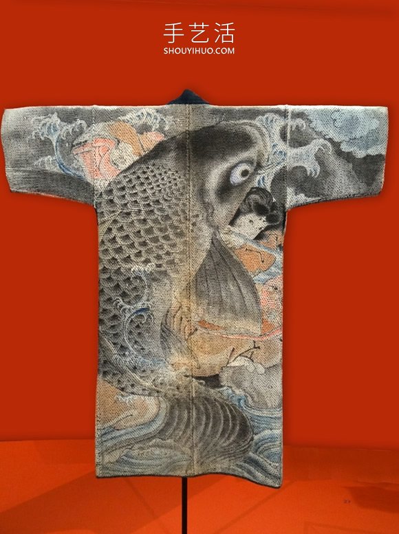 挺过祝融之灾！19世纪日本消防衣上的艺术绘画
