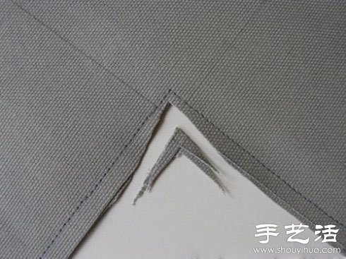 带标签布艺收纳盒手工制作教程