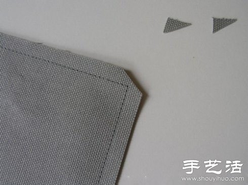 带标签布艺收纳盒手工制作教程