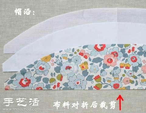自制宝宝套头帽 套头帽手工制作教程