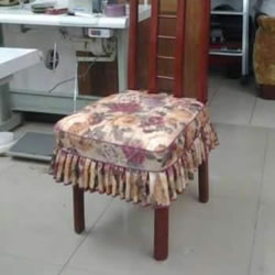家用椅子套的做法图解 手工餐椅套怎么做教程