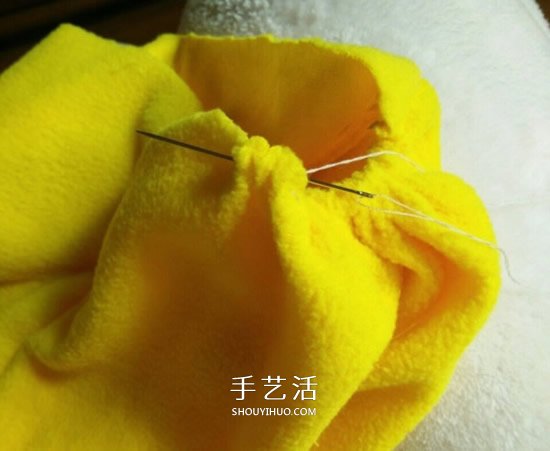 旧衣服改造南瓜抱枕 手工布艺南瓜抱枕制作