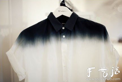 简单衣服印染DIY出彩效果