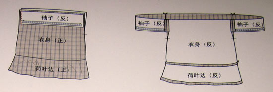 DIY无袖格子裙 无袖裙子手工制作