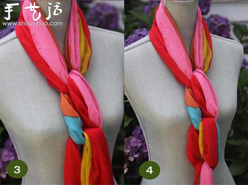 系围巾的方法 教你如何系围巾