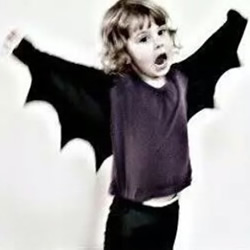 蝙蝠侠披风制作方法 吸血鬼蝙蝠翅膀披风DIY