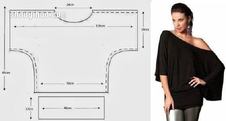 清凉款裙子T恤马甲的制作方法带剪裁图样