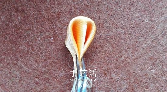 丝带手工制作梅花图解 做成漂亮的胸花或发饰