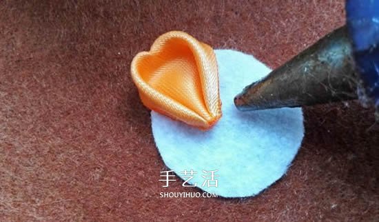 丝带手工制作梅花图解 做成漂亮的胸花或发饰