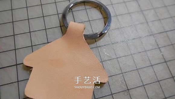 自制皮革钥匙扣的方法 皮革手工制作钥匙扣