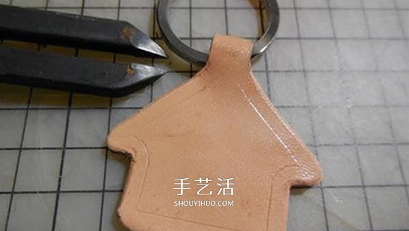 自制皮革钥匙扣的方法 皮革手工制作钥匙扣