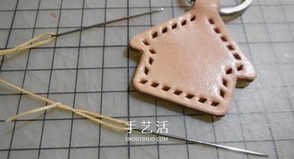 自制皮革钥匙扣的方法 皮革手工制作钥匙扣