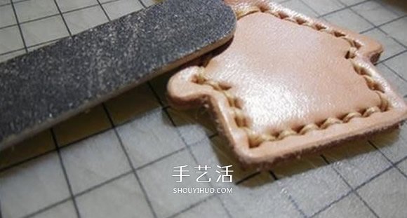 自制皮革钥匙扣的方法 皮革手工制作钥匙扣