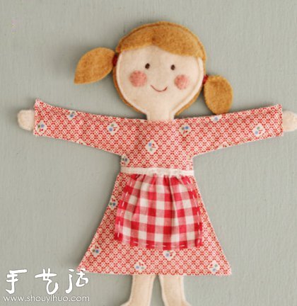 DIY可爱布娃娃的教程 布娃娃手工制作方法