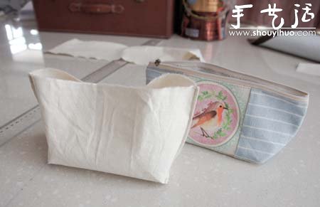 小清新拼布零钱包/笔袋手工制作教程