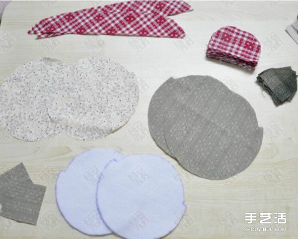 手工布艺玫瑰花零钱包DIY制作教程带图纸