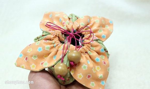 樱花包制作方法图解 手工布艺樱花包做法教程
