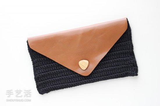 编织皮革手包DIY制作 自制编织风手包的方法