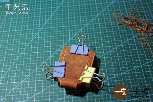 手工皮革钥匙包制作教程 DIY钥匙包教程图解