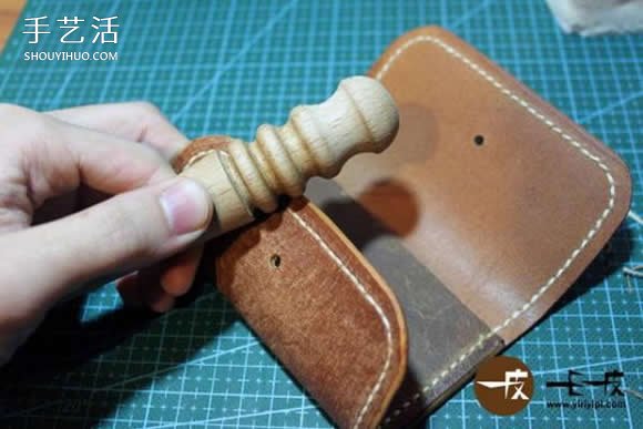 手工皮革钥匙包制作教程 DIY钥匙包教程图解