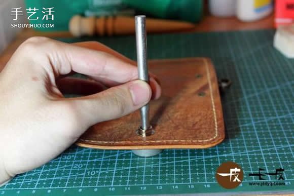 手工皮革钥匙包制作教程 DIY钥匙包教程图解