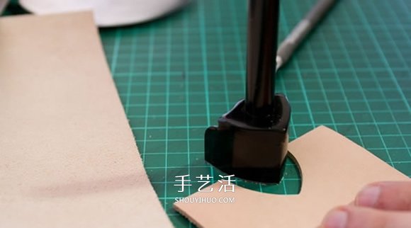 带卡包功能手机套DIY 自制皮革卡包手机套教程