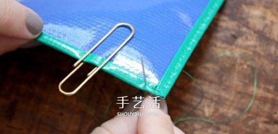油布手工制作手机套 自制简约手机套的做法