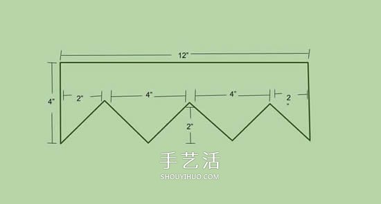 自制草莓束口袋的制作方法图解