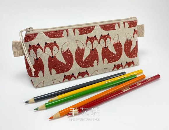 15个可爱的手工布艺笔袋，存放您的绘图用品