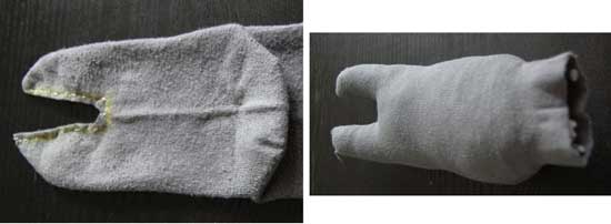 棉袜巧改造 手工DIY龙猫玩偶