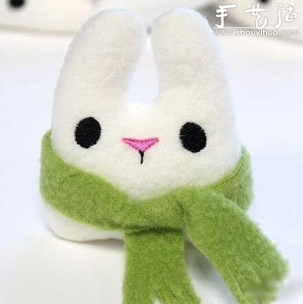 毛绒小兔子的布艺制作教程