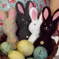 中秋节兔子布偶DIY 简单布艺兔子玩偶的做法