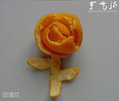 好玩的橘子皮创意DIY