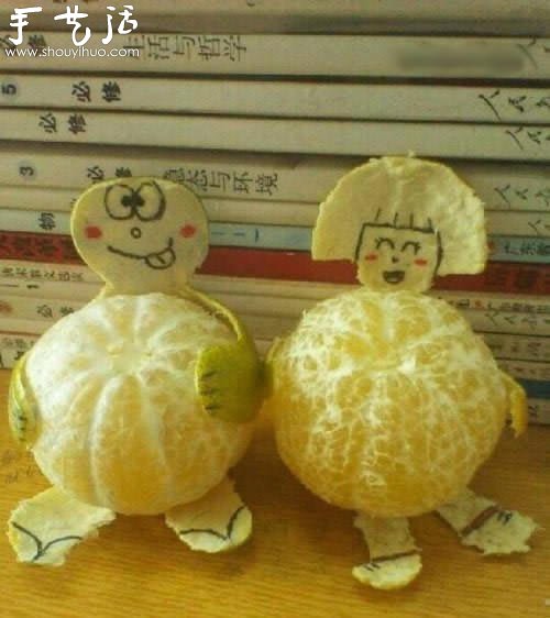 橘子DIY有趣的玩偶