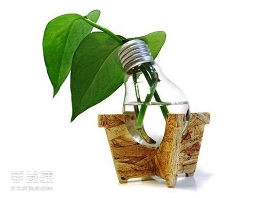 创意灯泡DIY手工艺品 废灯泡手工制作图片